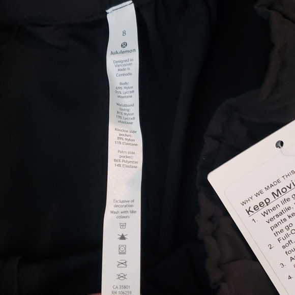 Keep moving 7/8 pant high rise - Picture 3 of 9